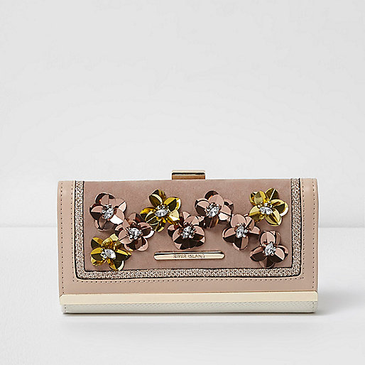 river island black box bag,Island Shop Uk Beige 3D flower clip top purse Purses Bags / Purses women