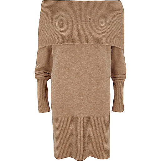 river island summer coats,jacques-vertuk London Beige foldover bardot long sleeve knit dress women 707653