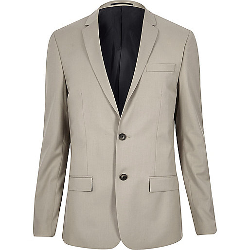 river island watch,jacques-vertuk Ireland Beige skinny suit jacket men 292811