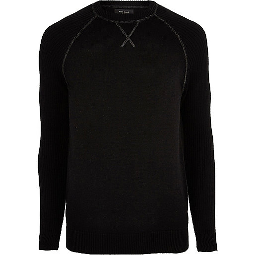 river island pink shirt,jacques-vertuk London Big and Tall black knit raglan sleeve sweater men 300081