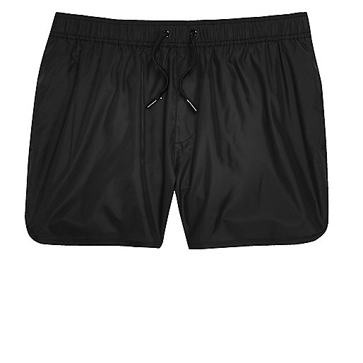 jacques-vertuk Big and Tall black short swim trunks 301822 men Shorts