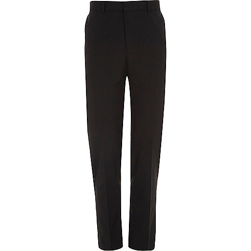 jacques-vertuk Big and Tall black smart pants 302850 men Trousers Smart Trousers