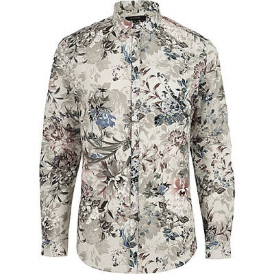 river island long padded coat,jacques-vertuk Euro Prices Big and Tall cream floral print shirt Long Sleeve Shirts Shirts men