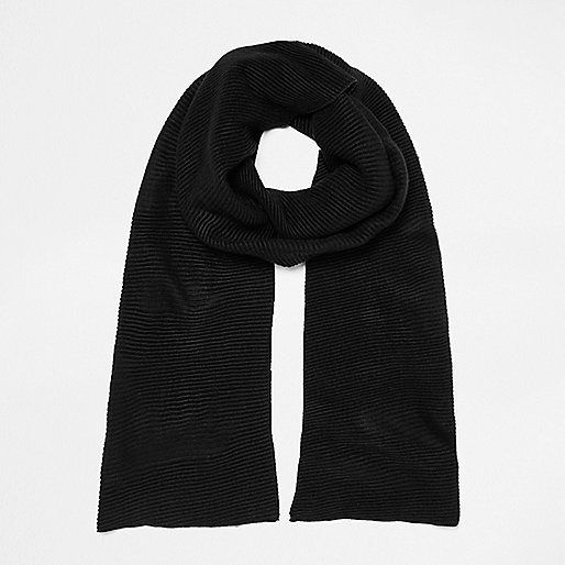 river island double zip bag,Dresses In jacques-vertuk Black and khaki rib color block scarf Scarves Accessories women