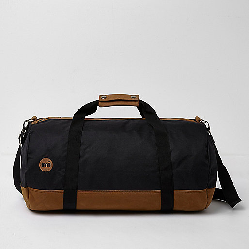 river island relaxed fit jeans,Www Riverisland Black and tan Mi-Pac duffle holdall Holdalls Bags men