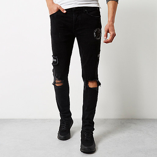 river island ruffle blouse,jacques-vertuk Outlet Black badge Sid skinny jeans men 297836