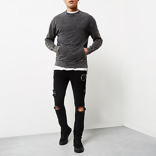 river island ruffle blouse,jacques-vertuk Outlet Black badge Sid skinny jeans men 297836