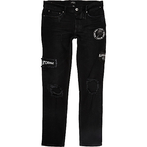 jacques-vertuk Black badge Sid skinny jeans 297836 men Jeans