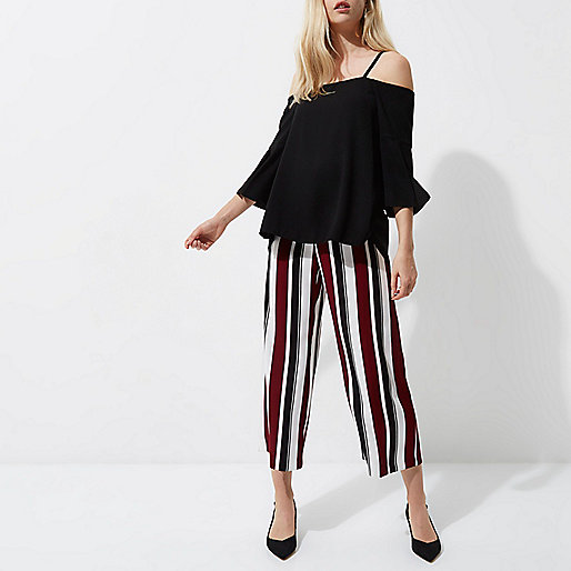 river island red velvet dress,jacques-vertuk Tops Sale Black bardot three quarter sleeve top Bardot / Cold Shoulder Tops Tops women