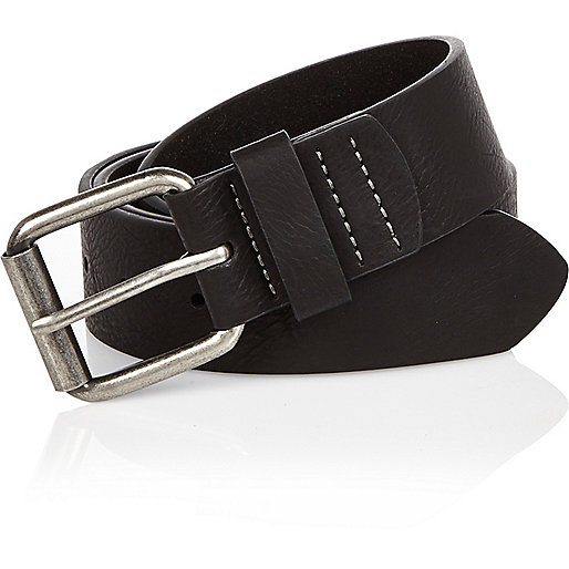 jacques-vertuk Black basic belt 292767 men Accessories Belts