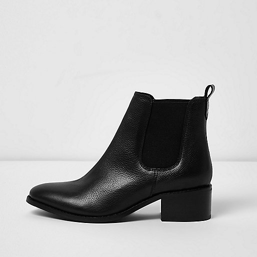 river island ollie jeans,jacques-vertuk Online Black block heel chelsea boots women 702518