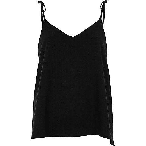 river island high boots,jacques-vertuk Jeans Uk Black bow shoulder cami top Cami / Sleeveless Tops Tops women