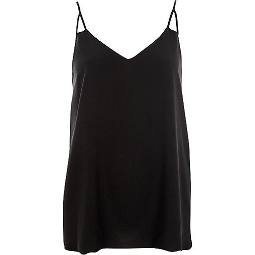 jacques-vertuk Black cami top 710686 women Tops Cami / Sleeveless Tops