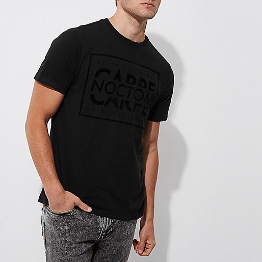 river island hand bag,Apply Online jacques-vertuk Black 'carpe noctom' slim fit T-shirt T-shirts T-Shirts / Tanks men