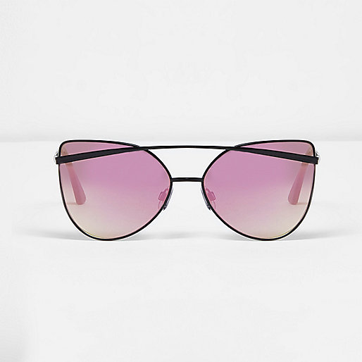 river island pink dress sale,jacques-vertuk South Africa Black cat eye mirror sunglasses women 694962