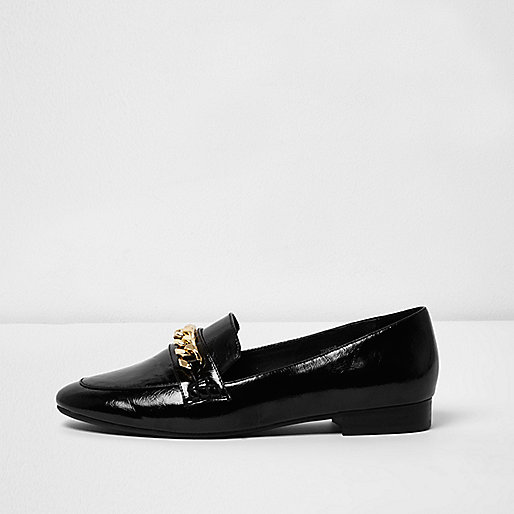 jacques-vertuk Black chain loafers 709636 women Shoes / Boots Shoes