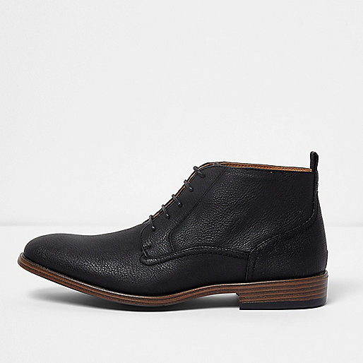 jacques-vertuk Black chukka boots 301710 men Shoes / Boots Boots