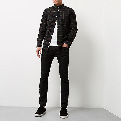 river island leopard sandals,jacques-vertuk Desktop Site Black coated Sid biker skinny jeans Jeans Sale men