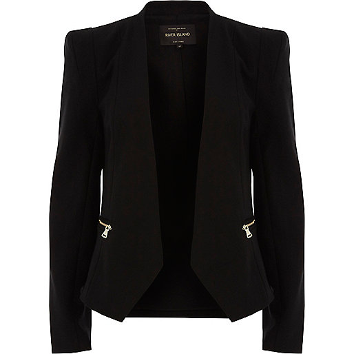 river island new coats,jacques-vertuk Outlet Black cropped blazer women 708630