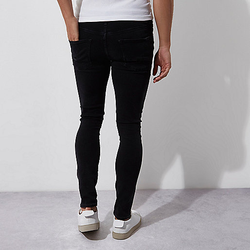 carrie jeans river island,jacques-vertuk Shop Black Danny ripped super skinny jeans men 301581