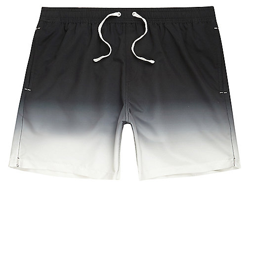 river island beige bag,jacques-vertuk Clothes Ladies Black dip dye swim trunks Swim Trunks Shorts men