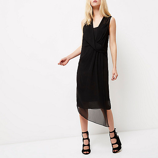 river island new jackets,jacques-vertuk Uk Shoes Black drape front swing dress Dresses Sale women