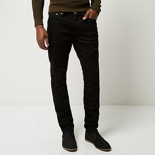 river island boyfriend jeans,jacques-vertuk Stores Black Dylan slim fit jeans men 278488