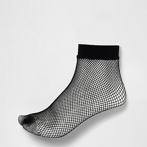 river island spray on skinny jeans,jacques-vertuk Eu Black fishnet ankle socks Tights & Socks women