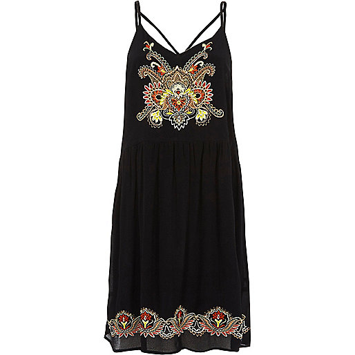 white mules river island,jacques-vertuk About Us Black floral embroidered cami dress Slip / Cami Dresses Dresses women