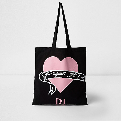 river island duffle,jacques-vertuk Ireland Black forget it print shopper tote bag women 701373