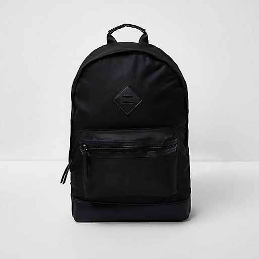 jacques-vertuk Black front pocket backpack 301097 men Bags Backpacks