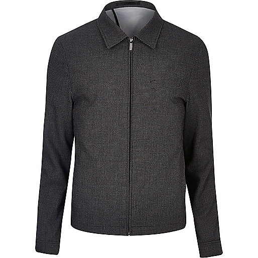 jacques-vertuk Black gingham skinny suit jacket 293413 men Suits