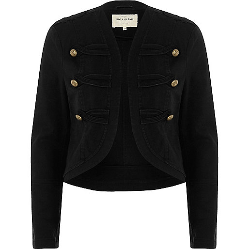 molly jeggings black,jacques-vertuk Sale Black gold tone button military jacket women 699173