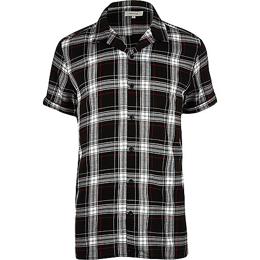 river island nude purse,jacques-vertuk London Black grunge check short sleeve shirt men 295289