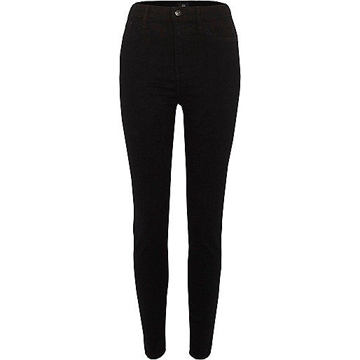 jacques-vertuk Black high waisted Harper skinny jeans 707989 women Jeans Skinny Jeans