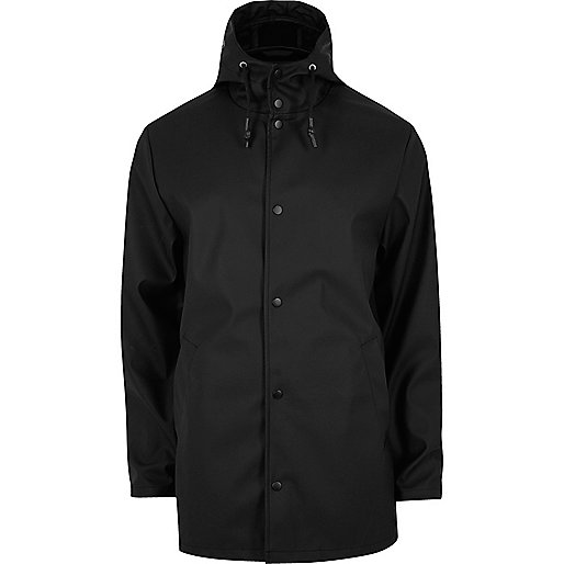 jacques-vertuk Black hooded jacket 299669 men Coats / Jackets Jackets