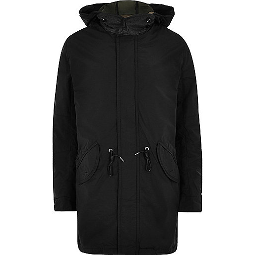 jacques-vertuk Black Jack & Jones Vintage parka 297696 men Coats / Jackets Coats