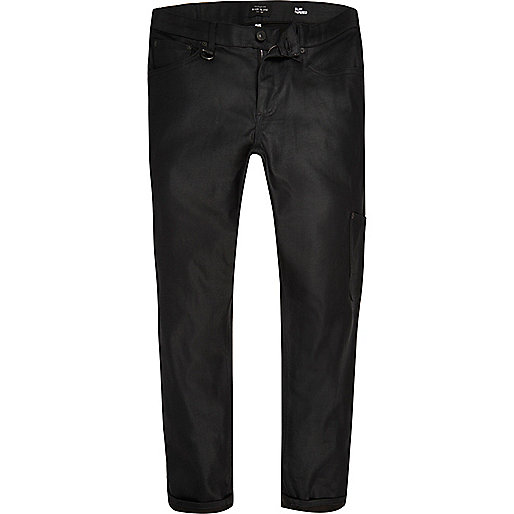 jacques-vertuk Black Jimmy slim tapered jeans 294017 men Jeans