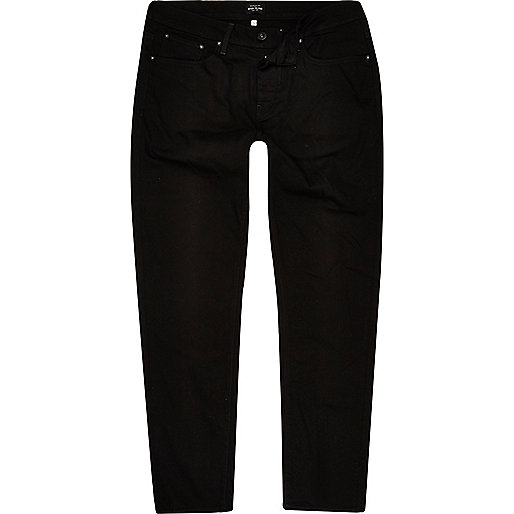 jacques-vertuk Black Jimmy slim tapered jeans 297842 men Jeans Tapered Jeans