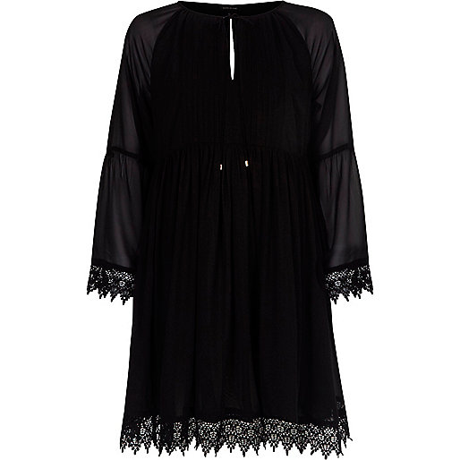 river island bodycon,jacques-vertuk South Africa Black kimono sleeve smock dress women 699383