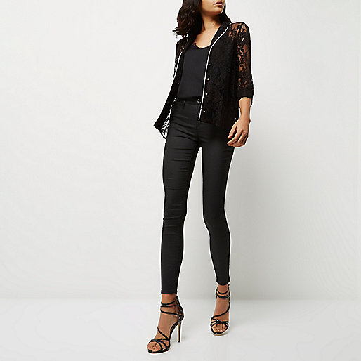 leopard dress river island,Where Sells jacques-vertuk Clothes Black lace shirt Tops Sale women