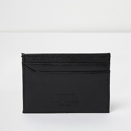 jacques-vertuk Black leather card holder 302483 men Accessories Wallets