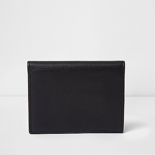 jacques-vertuk Black leather card holder 302485 men Accessories Wallets