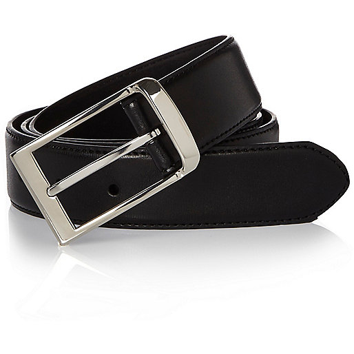 jacques-vertuk Black leather look belt 295666 men Accessories Belts