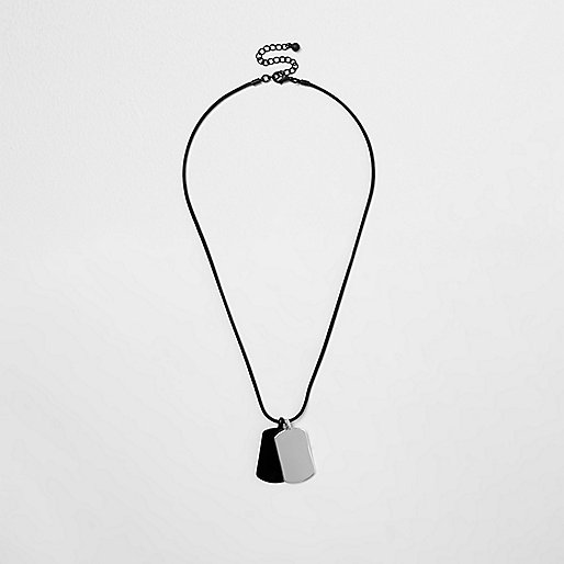 river island tall jeans,jacques-vertuk South Africa Black matte dog tag necklace men 300906