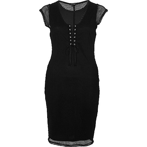 river island geometric dress,jacques-vertuk Ireland Black mesh corset front dress women 702233