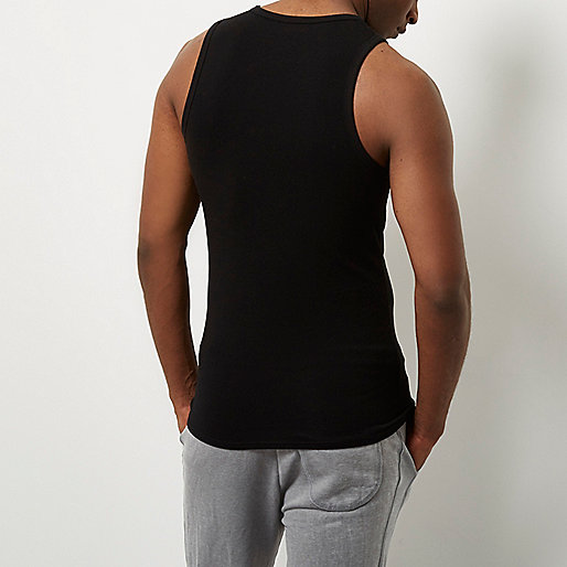 river island pumps mens,jacques-vertuk Clothes Cheap Black muscle fit tank Tanks T-Shirts / Tanks men