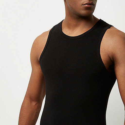 river island pumps mens,jacques-vertuk Clothes Cheap Black muscle fit tank Tanks T-Shirts / Tanks men