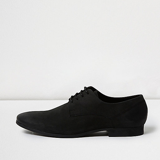 ebay river island,jacques-vertuk Dresses New Black nubuck leather smart shoes Shoes Shoes / Boots men