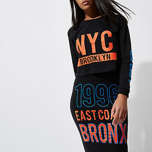 river island gift voucher,jacques-vertuk Stores Black ‘NYC Brooklyn’ crew neck sweatshirt women 708488